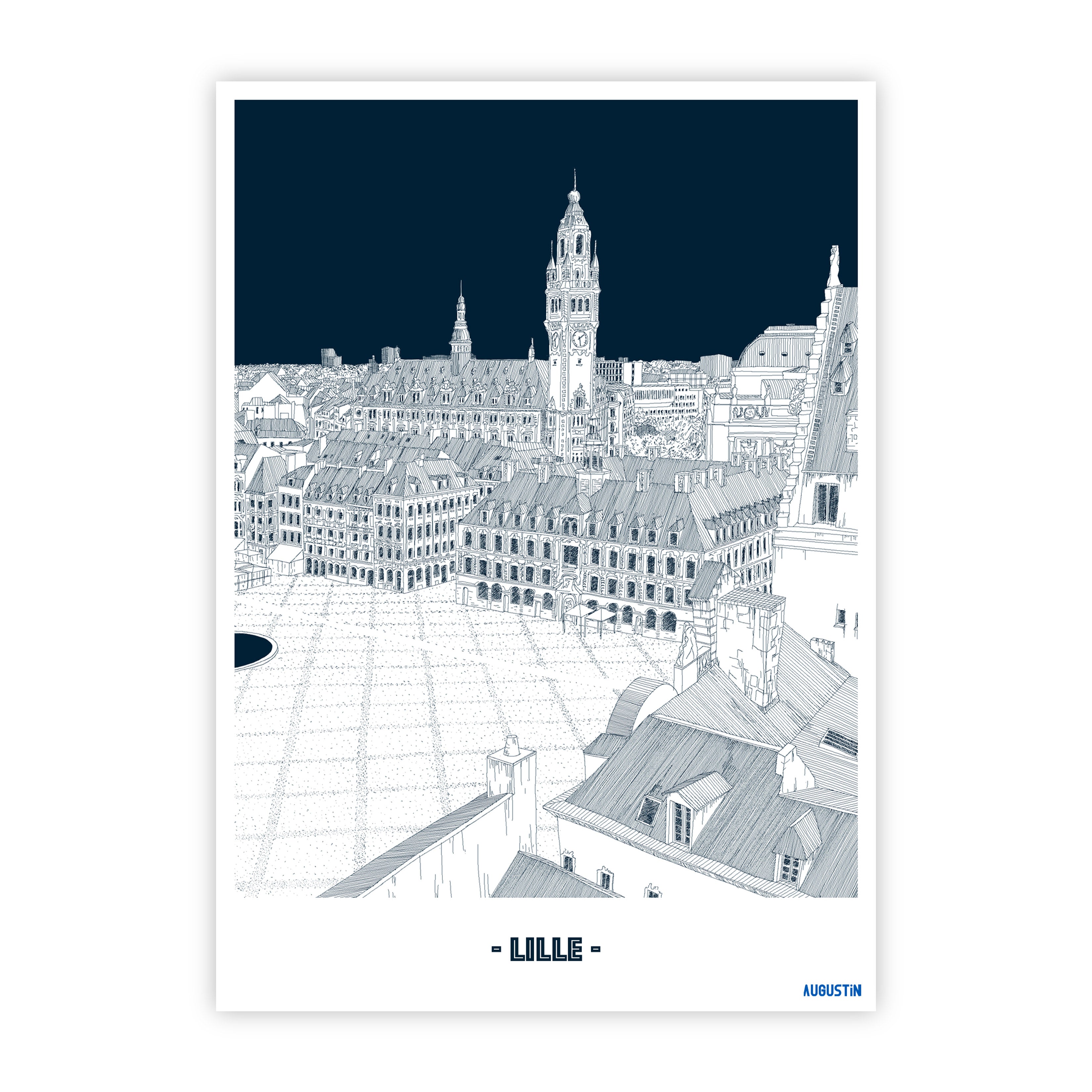 Lille - carte postale