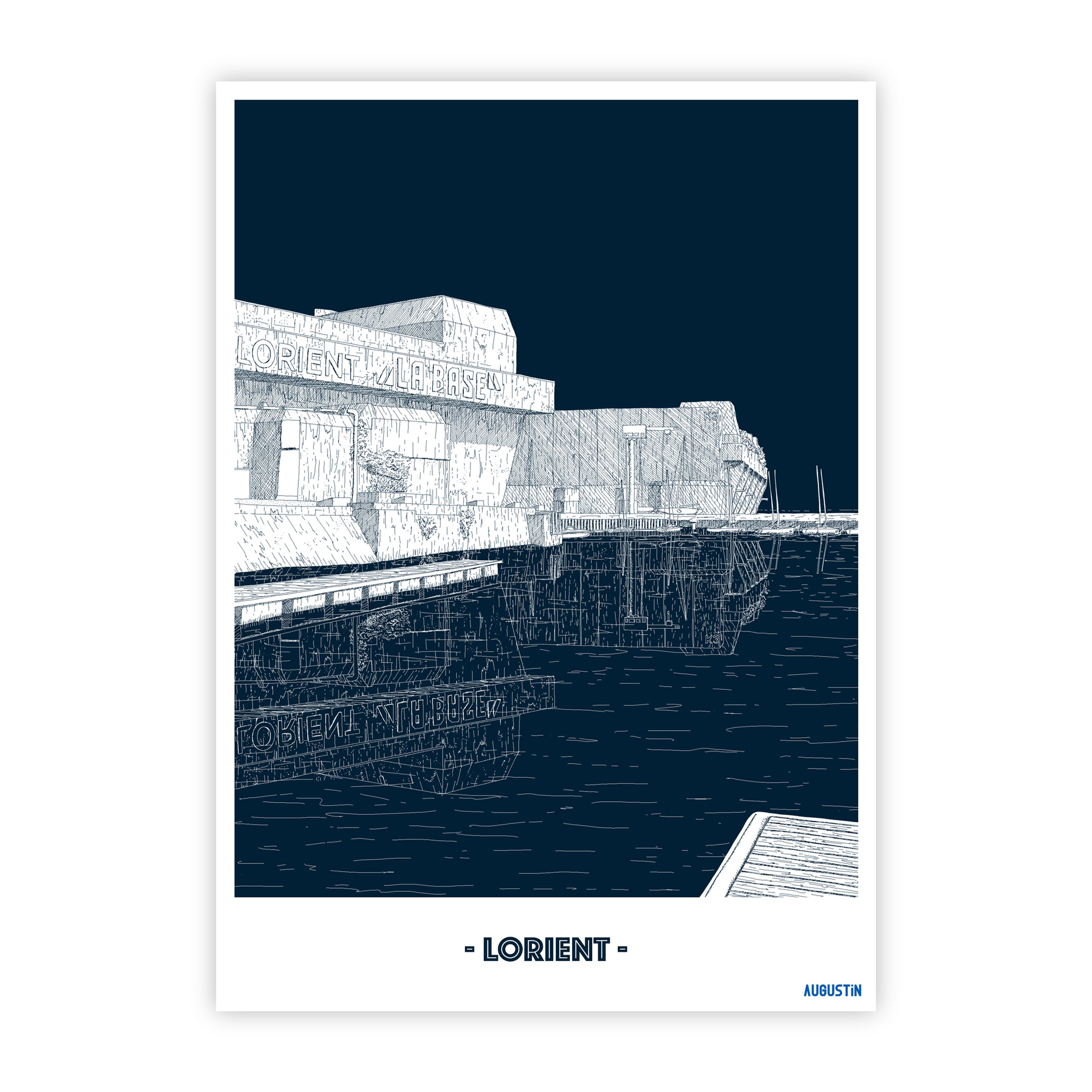 Lorient - carte postale