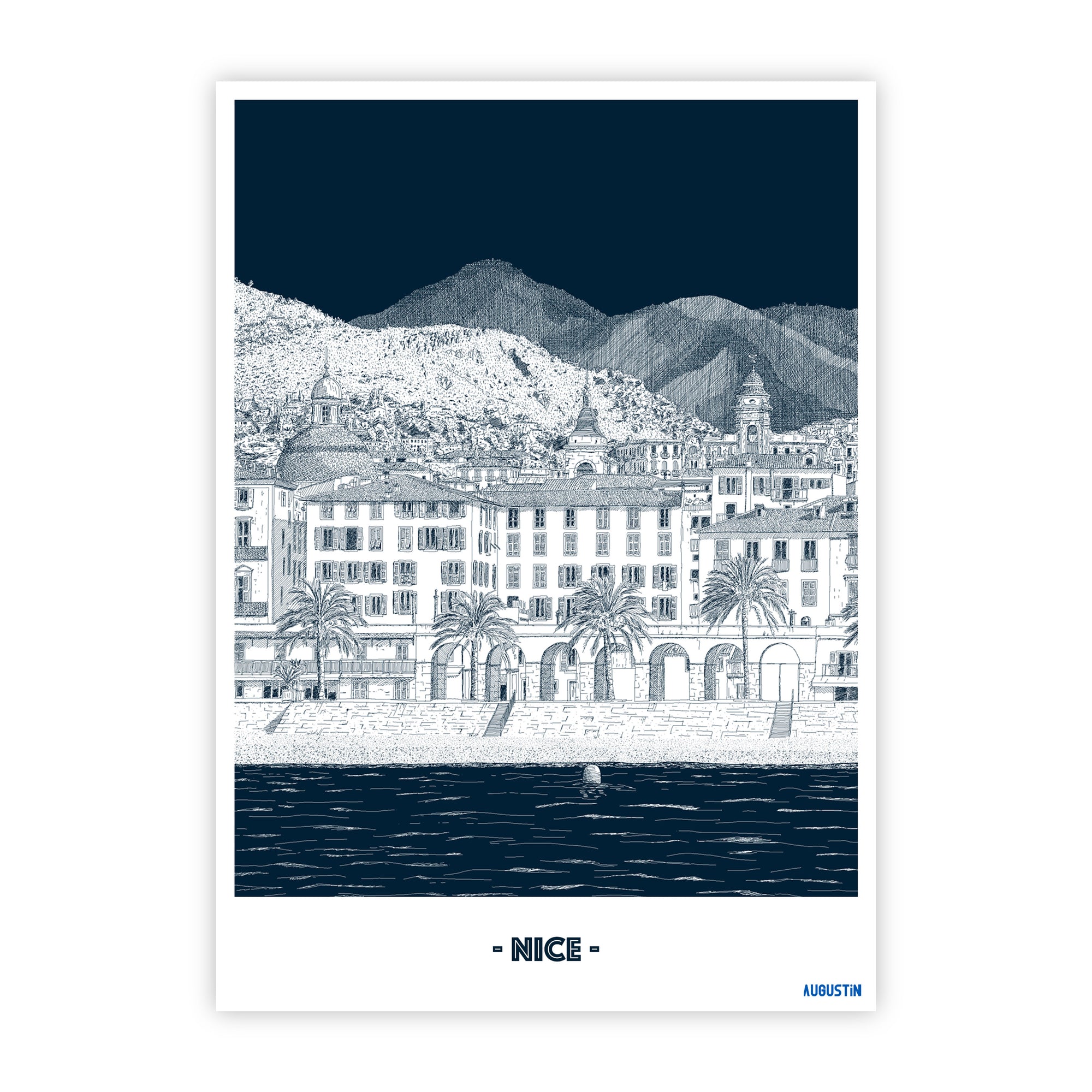 Nice - carte postale