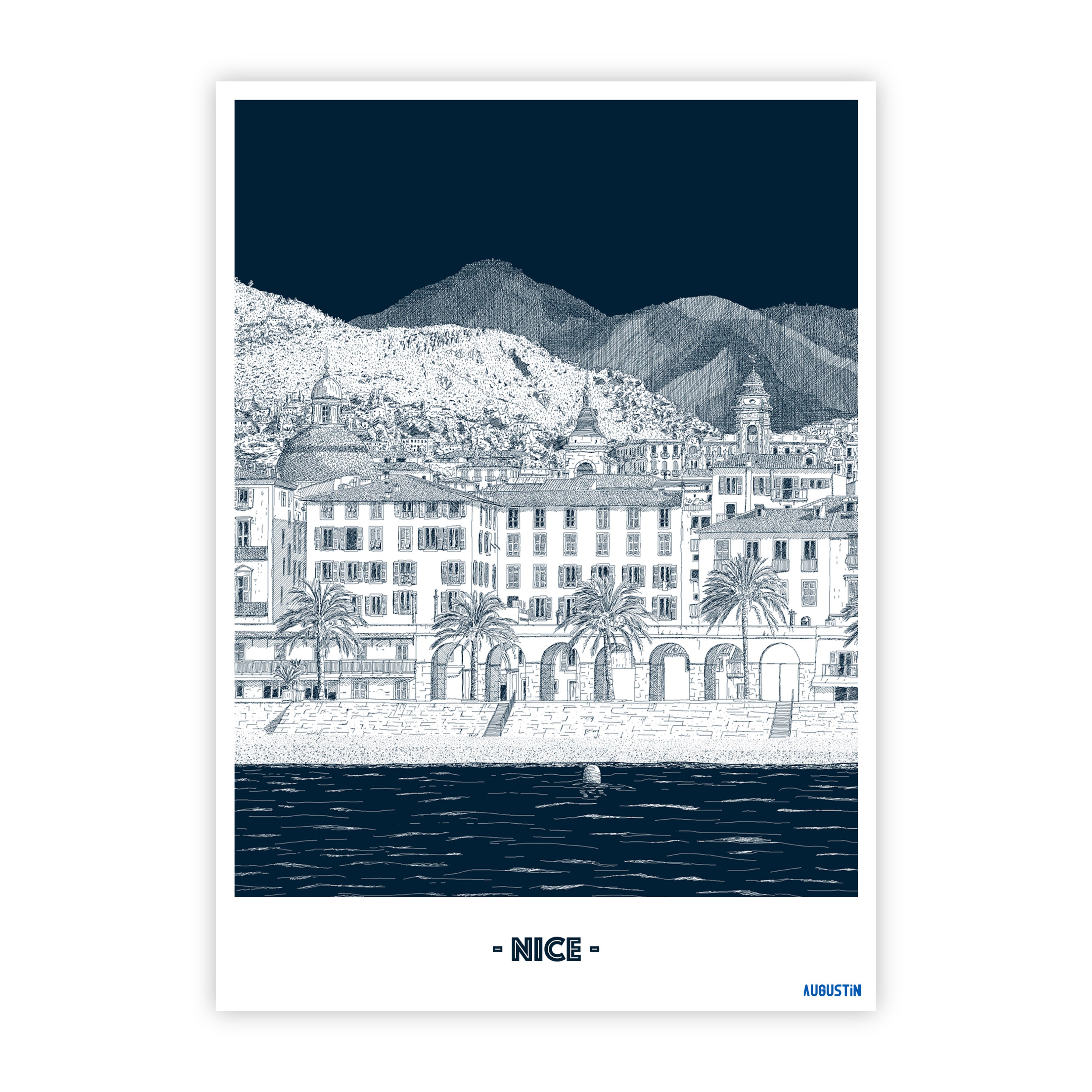 Nice - carte postale