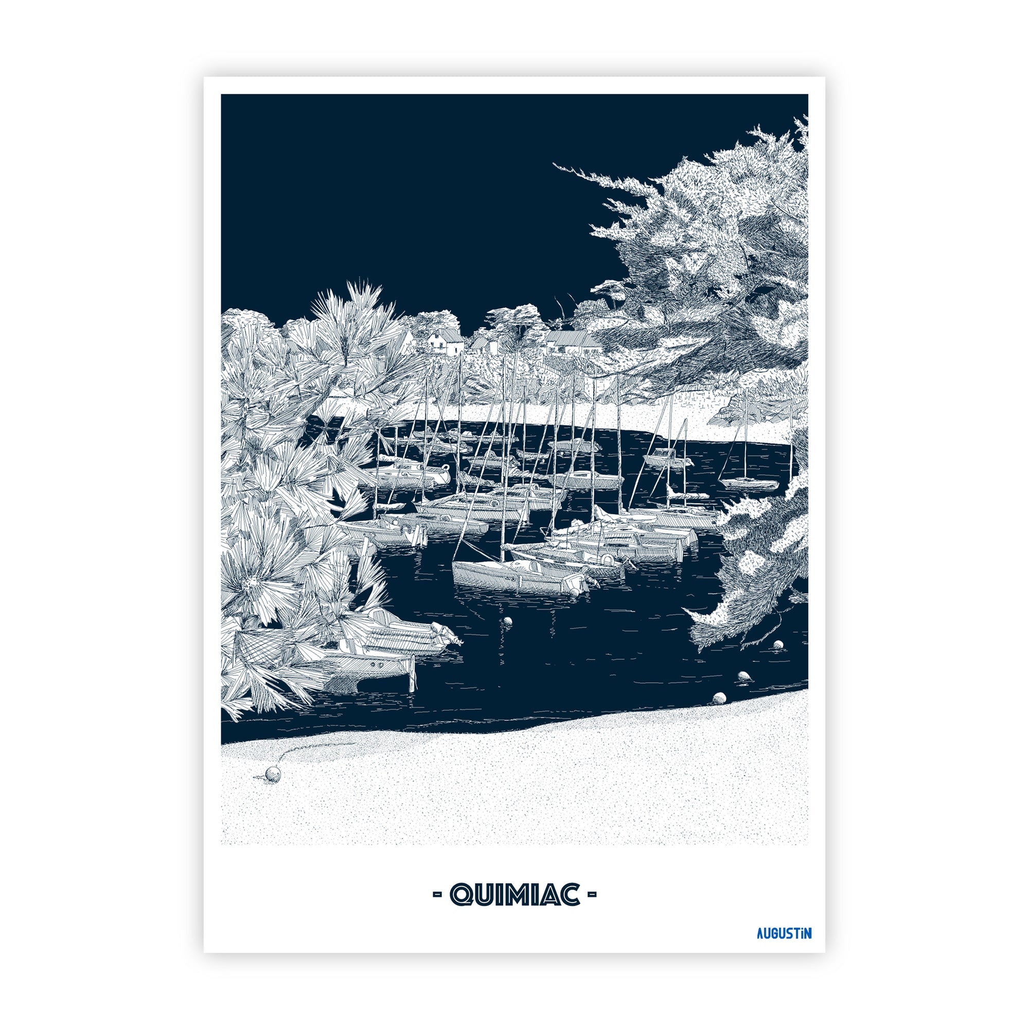 Quimiac - carte postale
