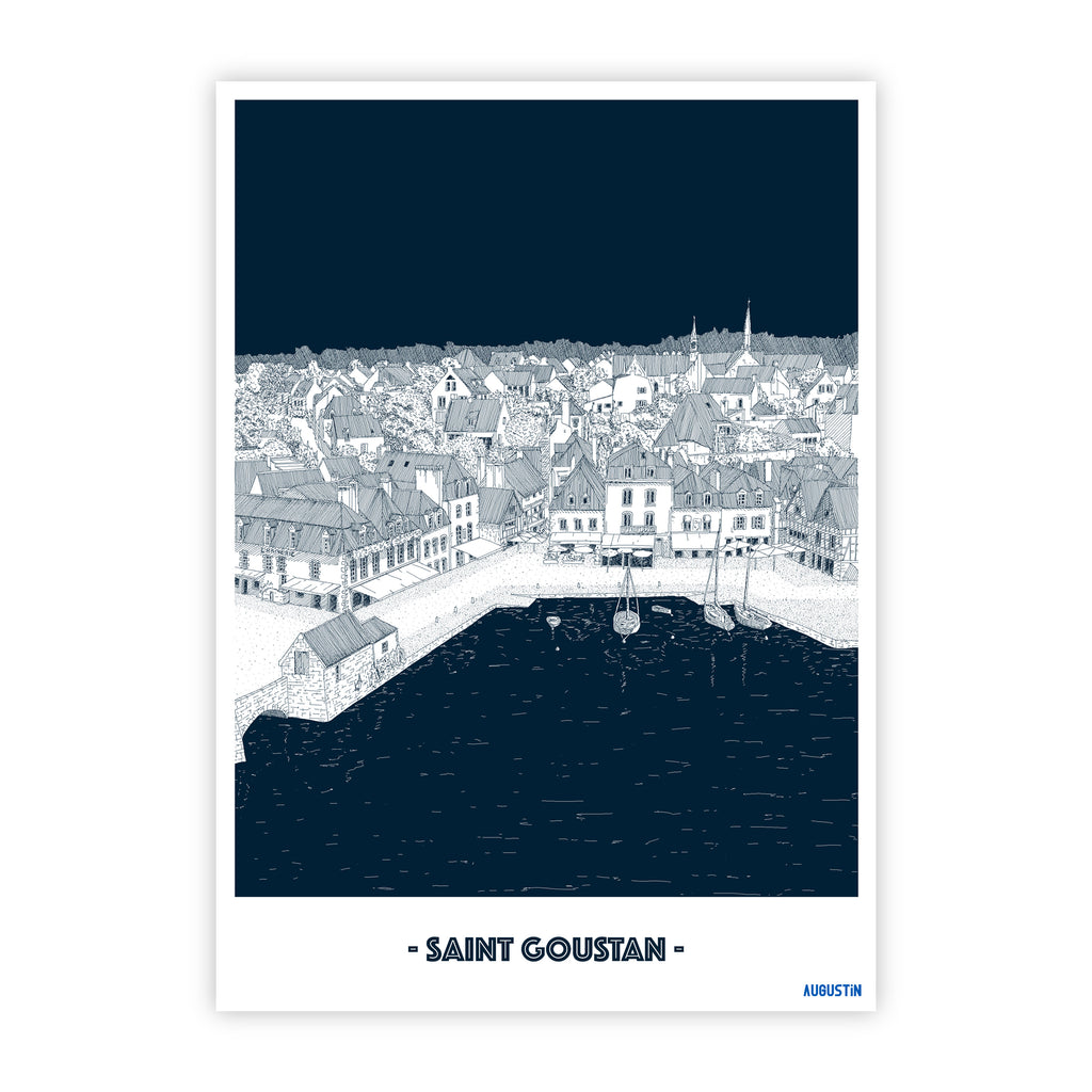 Saint Goustan - carte postale