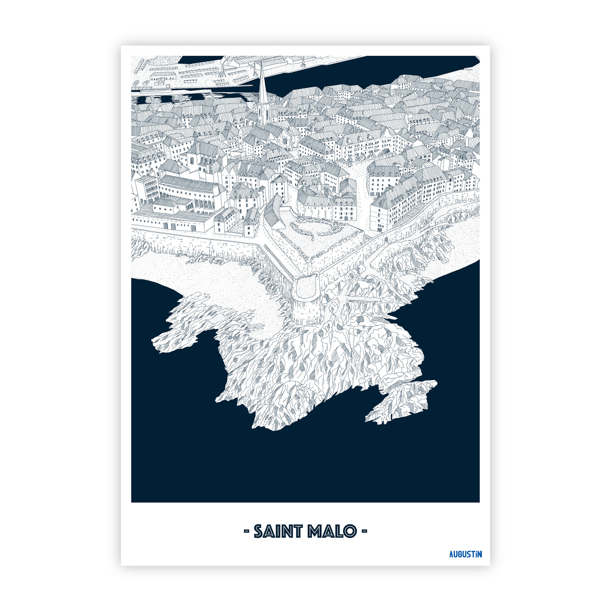 Saint Malo - carte postale