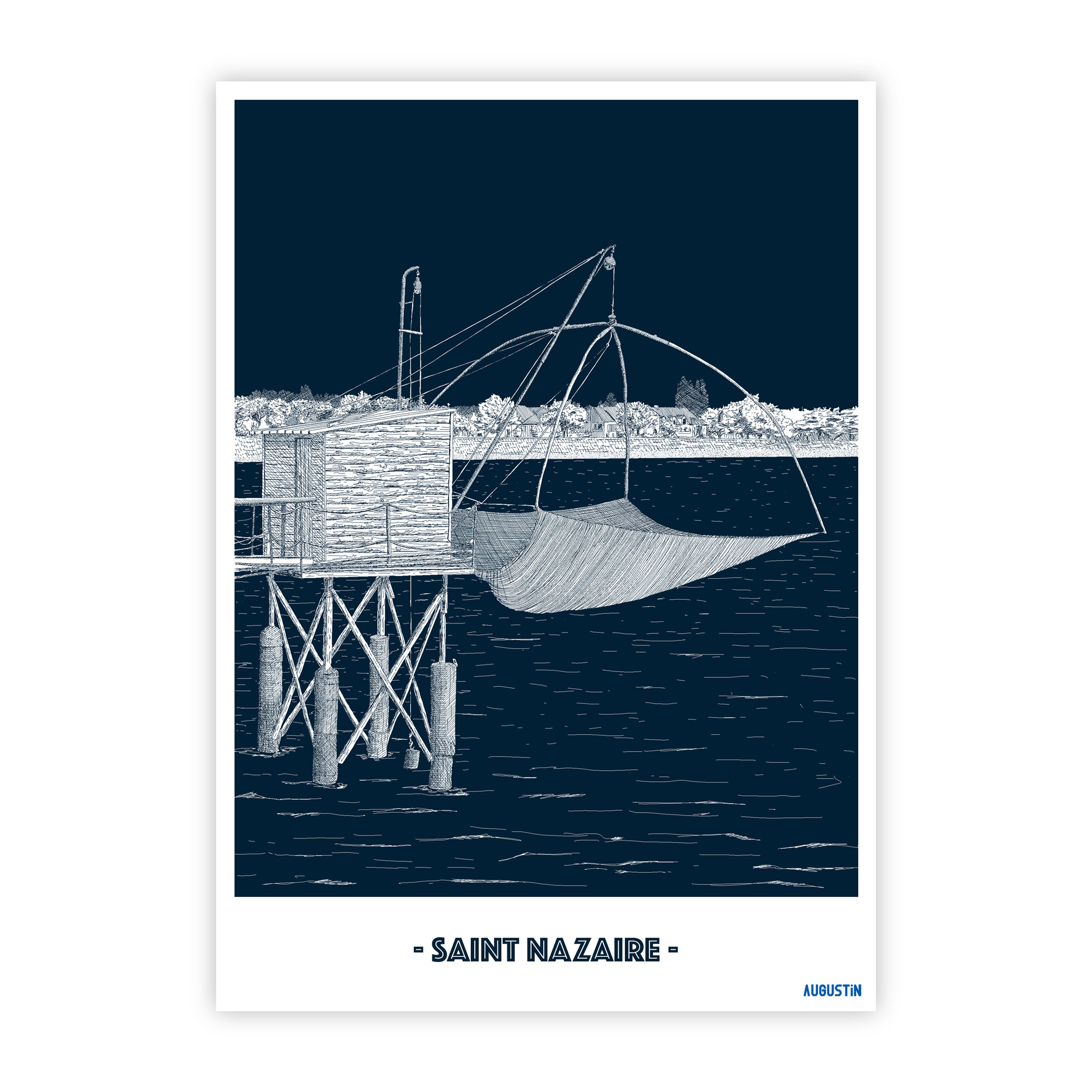 Saint Nazaire - carte postale