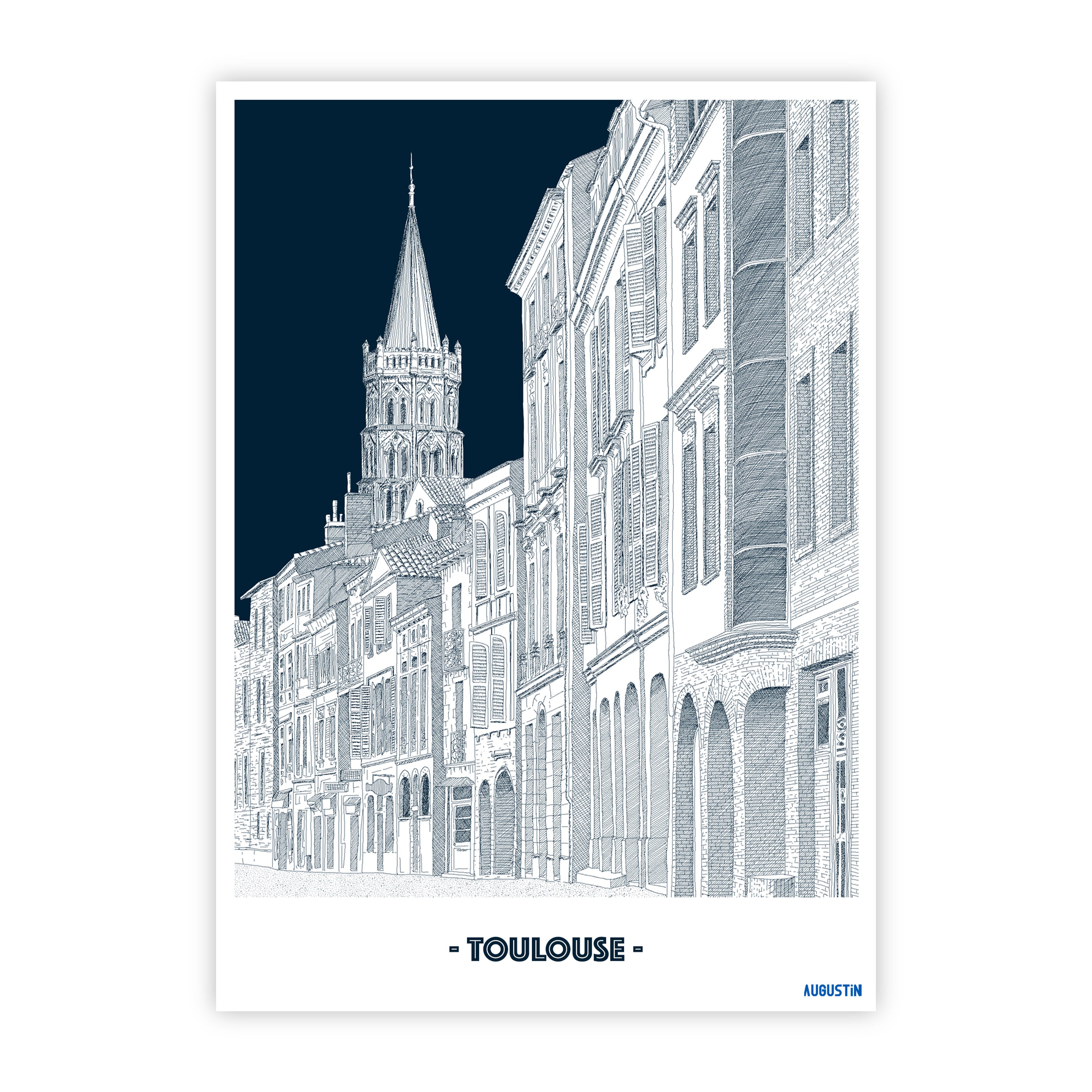 Toulouse - carte postale