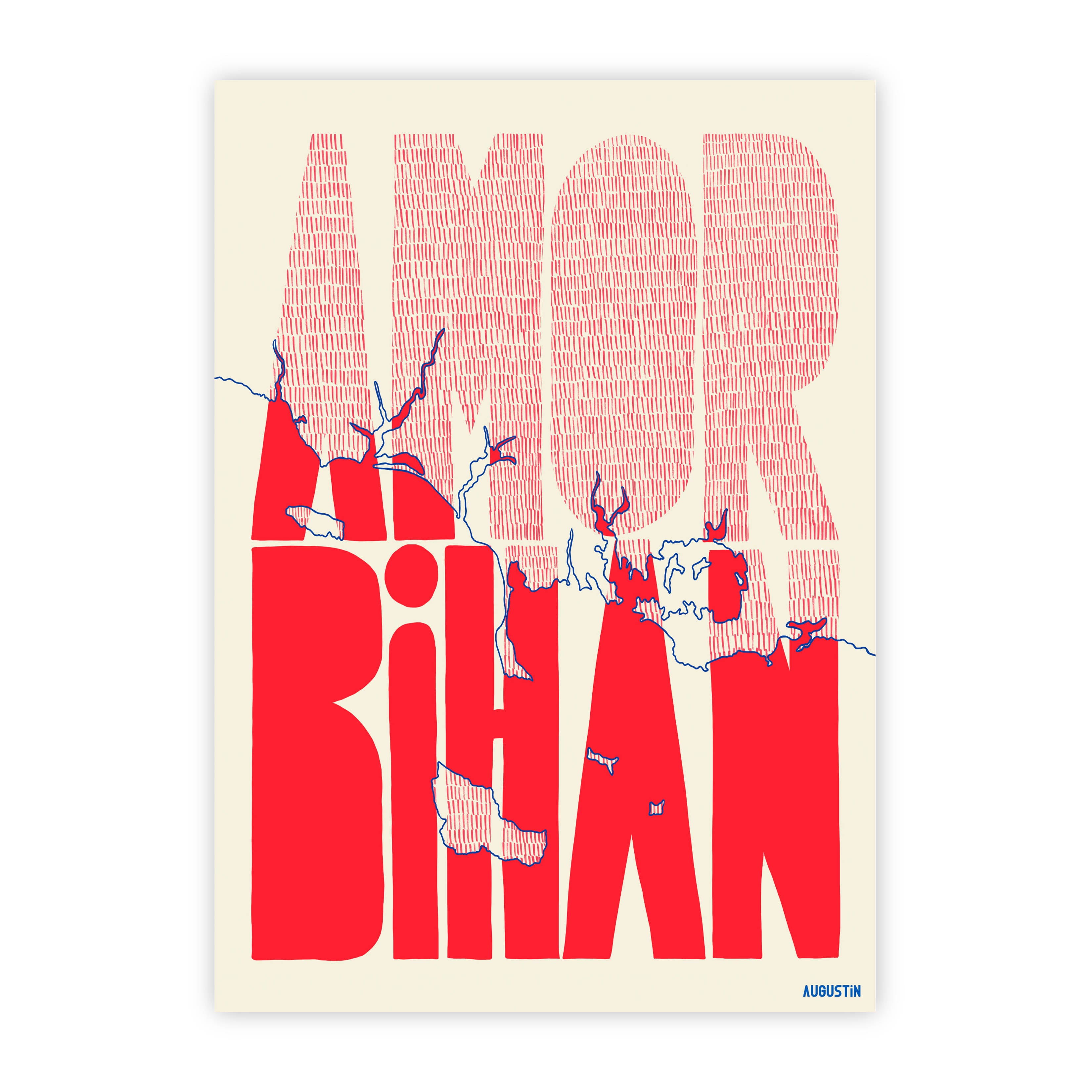 Amor bihan - carte postale