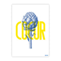 Coeur Artichaut - carte postale