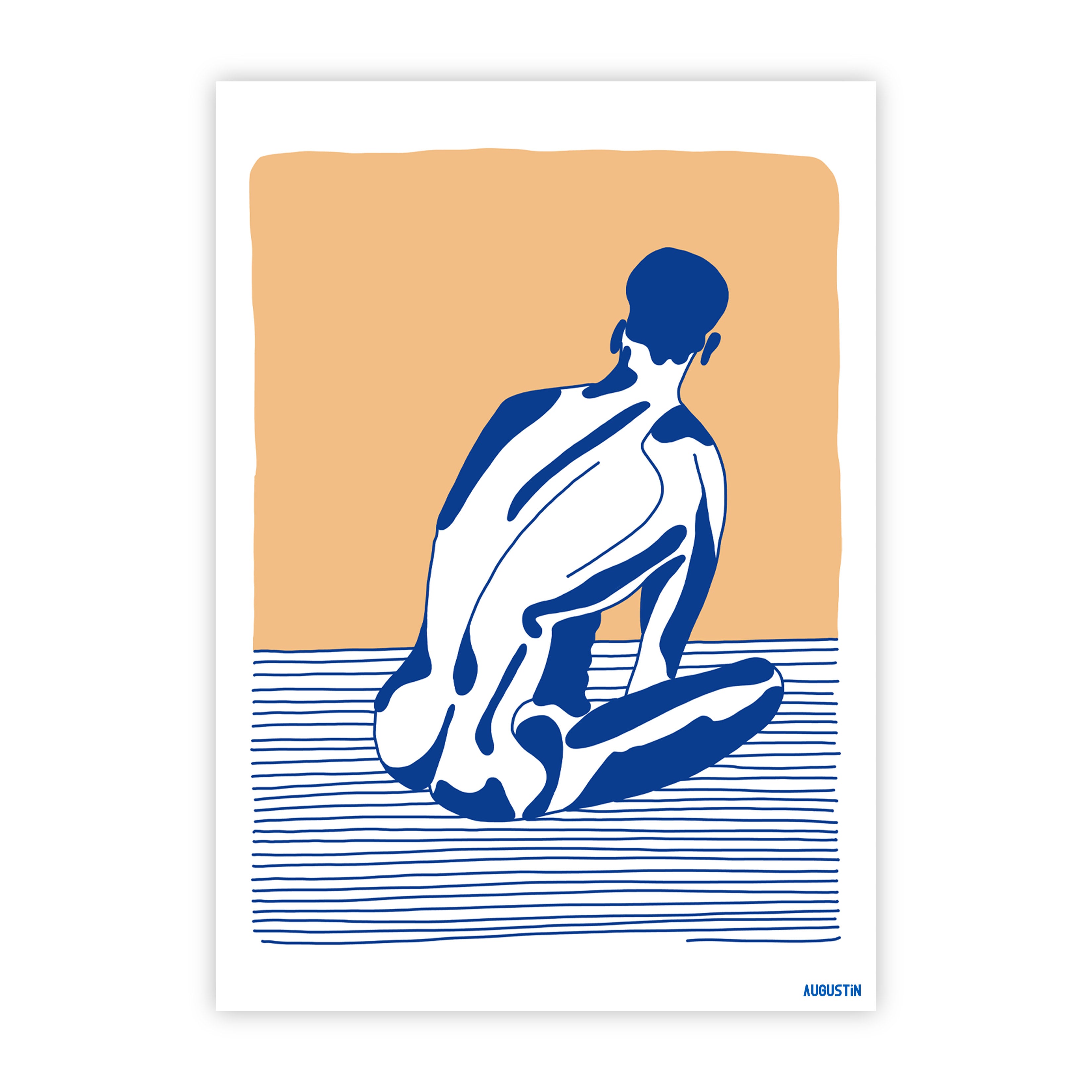 Eveil - carte postale