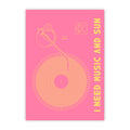 I need music and sun rose - carte postale