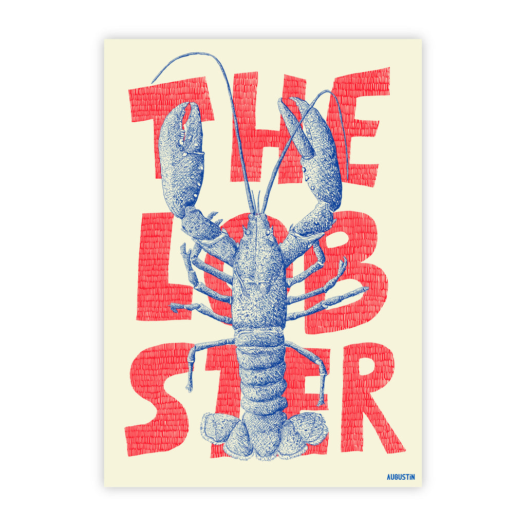 The lobster - carte postale